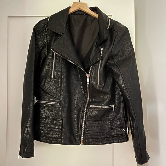 Karen Thomas Pebbled Leather Jacket - Picture 4 of 4